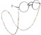 WLLHYF Maske Lanyard Brillen Schnurhalter Brillenketten für Frauen Bunte Perlenkette Brillenband Sonnenbrillenhalter Halskette Ketten