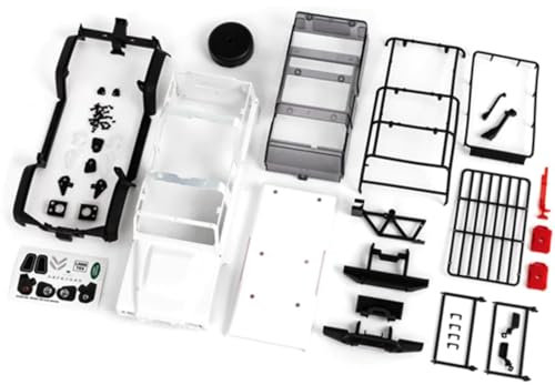 Traxxas Land Rover Defender Karosserie, 1:18, Weiß
