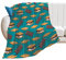 Sofaüberwurf Decke Marshmallow-Schokoriegel Und Graham Cracker Fleecedecke Warme Microfaser Bettüberwurf Für Erwachsene Bett Mädchen 40X50
