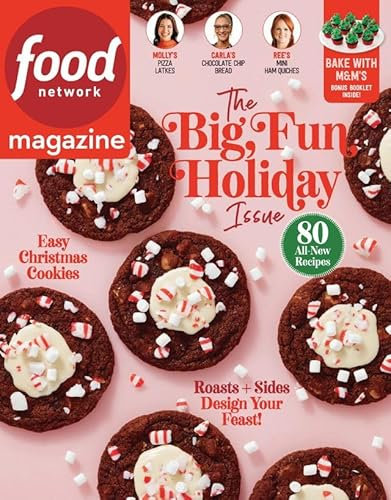 Food Network Magazine Magazine December 2023 January 2024 Easy Christmas Cookies
