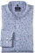 OLYMP Herren Oberhemd Langarm No. Six,Einfarbig,super Slim,Stehkragen,Marine 18,46