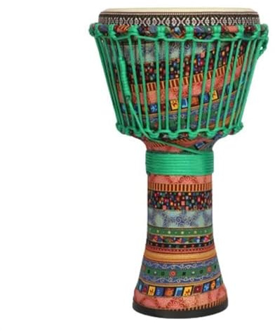 Djembe Trommel 10-Zoll-ABS-afrikanische Trommel Aus Synthetischem Fell, Percussion-Djembe Für Erwachsene Anfänger