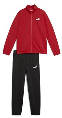 PUMA Jungen Poly Suit B Gestrickte Anzüge, For All Time Red, 128 EU
