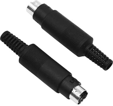 Begino S-Video DIN Mini Stecker auf Buchse, 7-polige Anschlüsse für TV- und DVD-Player-Signalübertragung, 15 Stück