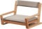 Yoeoefuo Boden Stuhl Floor Chair Modern Holzstuhl TatamiStuhl Japanischer Bodensitzkissen Multifunktional Sitzgelegenheit Für Gäste Niedriger Sitz Lazy Sofa Bodensessel Indoor Möbel(Stil 2)