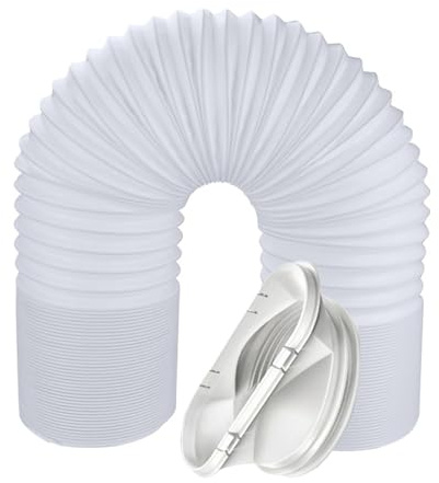 Xujuika Tragbare Klimaanlage Abluftschlauch | Mobile Klimaanlage Schlauch Adapter | Abluftschlauch Flexibel PP Für Klimaanlage Mobil Klimagerät, 1,5M/2M/3 M Länge, 130mm/150mm Durchmesser