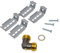 sparefixd Suitable for NEFF Gas Hob Mounting Set Installation Built in Kit BRAC