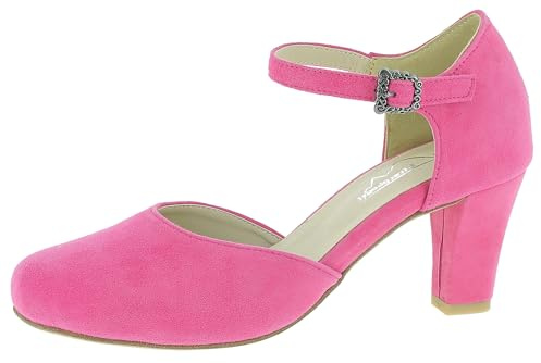Hirschkogel Damen Trachten Pumps, Scarpe décolleté Donna