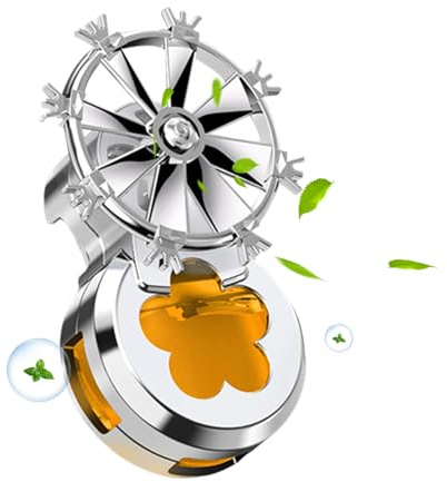 Car Air Freshener 5ml Car Perfume Fan Accessory Diffuser Decorative for Women Men