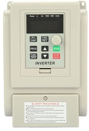 Itonash Variateur de Fréquence Haute Performance 2,2 KW, Variateur de Vitesse VFD, pour Moteur triphasé à Courant Alternatif