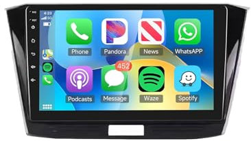 9-Zoll-Autoradio für VW Volkswagen Passat B8 Magotan 2015–2018, Android 13, WiFi 4G Hotspot, CarPlay, Android Auto, integriertes GPS, HD 1280P Touchscreen, BT AHD-Kamera, DSP FM, Lenkradtast