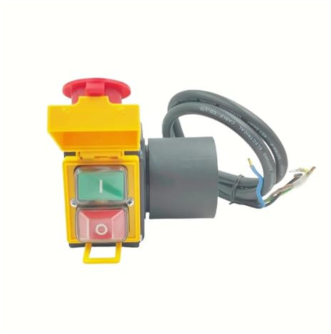 BYLSAGWHT KOA7 250V 12A IP54 wood splitter electromagnetic button switch log splitter power switch