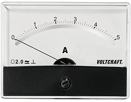 VOLTCRAFT AM-86X65/5A/DC AM-86X65/5A/DC Einbau-Messgerät AM-86X65/5A/DC Drehspule