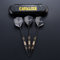 Hopewey Dartpfeile soft dartpfeile 3 Stück 18 g Dartset Turnier soft Tip Dartpfeile Set, Schwarz Beschichtete Metallfässer Darts (Soft Dartpfeile)