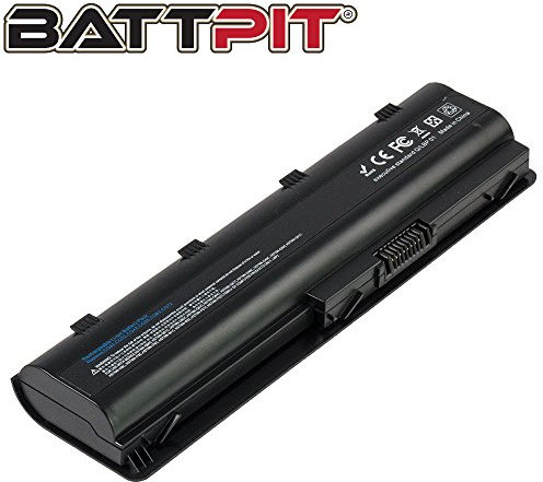 BattPit MU06 593553-001 Battery Compatible with HP Compaq G56 G62 G72 Pavilion G6 G7 Presario CQ42 CQ56 CQ57 593554-001 593562-001 HSTNN-CB0W HSTNN-F01C HSTNN-F03C HSTNN-UB0W HSTNN-DB0W [10.8V / 48Wh]