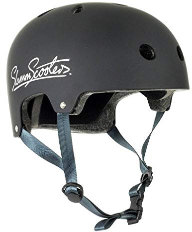 SLAMMSCOOTERS Logo Skate Helm schwarz