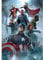 QAZWSX 5D DIY Diamond Painting Set Avengers Crystal Strass Stickerei Kreuzstich Wanddekoration (40x30cm)
