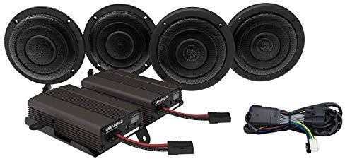 Wild Boar Audio WBA ULTRA KIT Front/Rear Speaker Kit with 600-Watt Amp