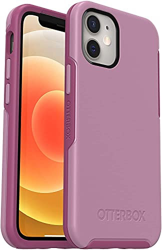 OtterBox Symmetry Case IPhone 12 Mini, Shockproof, Drop Proof, Protective Thin Case, 3x Tested To Military Standard, Antimicrobial Protection, Pink