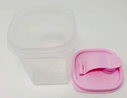 Tupper TUPPERWARE Erfrischer 350 ml rosa Rose Eidgenosse Saft Kanne Mess & Go Circular 350ml Trinkflasche Milchkännchen
