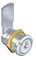 PREFER - Serratura Universale Filettata in Zama - Rotazione 0-90° Destra 1 Estrazione Chiave - M 19 x 20 mm - Leva 38 mm Centroforo - 2 Chiavi in Ottone - Bloccaggio Chiave a Serratura Chiusa