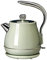 Beckye Electric Kettle Retro,Stainless Steel Liner Bpa Free,Auto Shut of Boil Dry Protection Fast Boiling,1.5l,Green