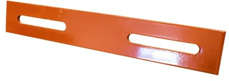 DAPRONA Verbinder, Verbindungsstück für Laufrost, Dach, verzinkt Ziegelrot 25cm,
