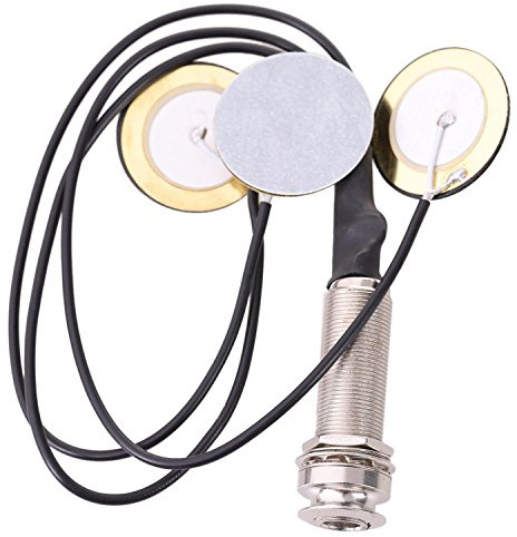 Piezo Mikrofon 3 Transducer Pickups mit Extremitbuchse für Kalimba