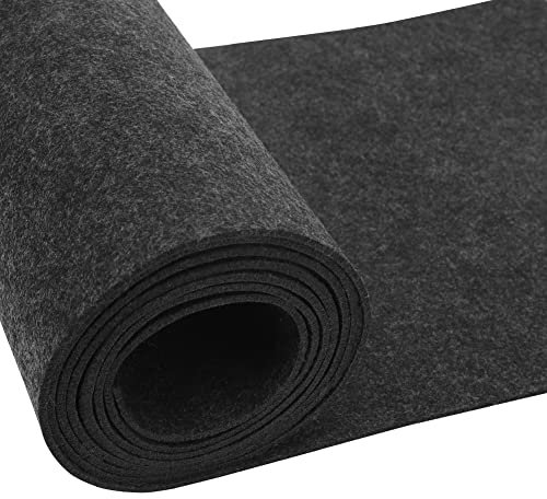 Yuragim Filzrolle Filzstoff, Filz Meterware 30cmx250cmx3mm Filzrolle Dekofilz Taschenfilz Filzmatte für DIY Aufbewahrungstasche Filzunterlage Patchwork Nähen Filz zum Basteln Handwerken Dekorationfilz