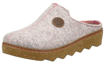 Rohde Damen, Frauen, Pantoletten, Slipper,Sandalen,Freizeitschuhe,Schlupfschuhe,schluepfschuhe,Slipper,Slides,Slip-ons,Mules,Rose,41 EU
