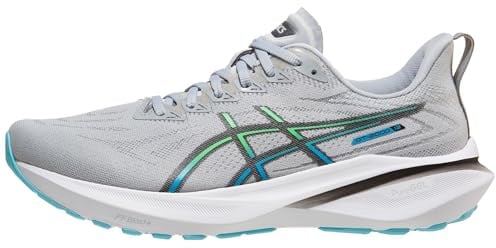 ASICS Men's GT-2000 13 Running Shoes, Piedmont Grau/Schwarz, 45 EU