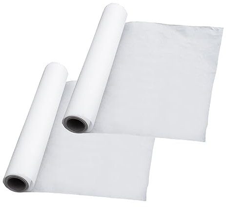Garneck Lot De 2 Rouleaux De Papier Sulfurisé Antiadhésif En Silicone Pour Four Barbecue Moule À Gâteau