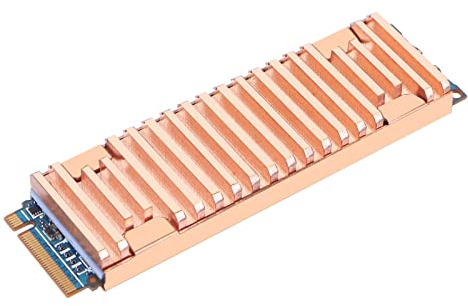 xbiez Für M.2 NGFF Festplatte Kühlkörper Dünne Reine Kupfer Kühler Für M2 NVME NGFF 2280 PCIE SSD Für Reine Kupfer Kühlkörper