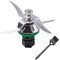 HAPPOW Lame de rechange pour Vorwerk Thermomix TM5 TM6, TM5 Couteau en Acier Inoxydable avec 1 Brosse de Nettoyage Couteau Accessoire pour ThermoMix TM5 TM6 pour votre robot de cuisine