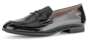 Gabor Damen Slipper, Frauen Slip On,Schlupfschuhe,schluepfschuhe,Loafer,College Schuhe,Businessschuhe,Slip-ons,Mokassins,schwarz,40.5 EU / 7 UK