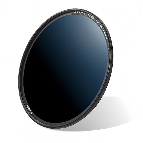 GREEN.L 95mm ND1000 Filtro, 10 stop ND Filtro 95mm, Super Slim Multi-Layer NANO Rivestimenti Filtro Densità Neutra Fisso