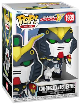 Funko Pop! Plus: MSGW - Gundam Deathscythe - Mobile Suit Gundam Wing - Vinyl-Sammelfigur - Geschenkidee - Offizielle Handelswaren - Spielzeug Für Kinder und Erwachsene - Anime Fans