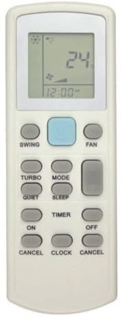 EDGS02 - Telecomando di ricambio per Daikin Air Conditione FTXC50A FTXB60A FTXB50A APGS02 APGS02-I ECGS02 ECGS02-I RS20JEV1K FTXB50C ATXN50N RS25JEV1K FTXN25L FTXN35L FTXN50C 0L FTXN; 60 litri