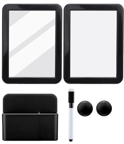 PACHHK Spind-Zubehör-Set für Mädchen, Schulanfang, magnetisch, Whiteboard, , trocken abwischbar, Marker-Halter und Schulbedarf, A