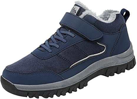 BGFIPAJG Offerte Black Friday Stivali Uomo Senza Tacco Stivali Moto Touring Impermeabili Stivaletti Uomo Cowboy Texani Western Scamosciati Stivali Cuissardes Pelle Stivaletto Uomo Pelle