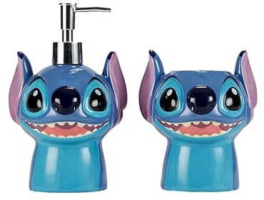 Lilo and Stitch Soap Dispenser and Tumbler Set