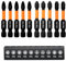 Ecomtra Magnetic Impact Driver Bit: 10Pcs 50 mm PH2 PZ2 PZ3 Impact Screwdriver Drill Driver Bits Set Compatible for Dewalt Milwaukee Bosch
