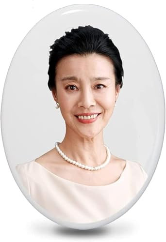 XGOPTS Grabstein Foto Grabschmuck Schiefertafel mit Foto Bild Personalisiert Grabschmuck Schieferplatte Thermotransfer Gedenktafel Individuell Fotodruck Foto Geschenke