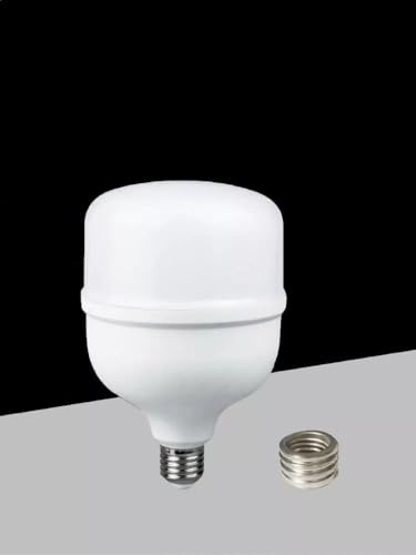 Kovalmax® Lampadina led 60 w luce bianca doppio attacco e27 adattatore e40 t120