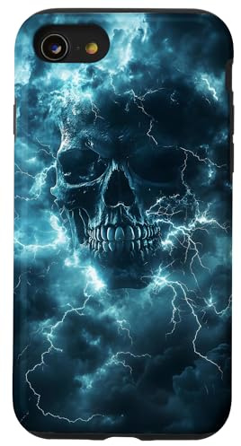 Gothic Skull Lightning Case for iPhone SE (2020) / 7 / 8