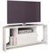 ARREDO DA CASA Mobile Porta TV Angolare, Design Moderno, 3 Vani a Giorno e Anta, Mobile per Soggiorno in Bianco Lucido, Rovere Bianco/Rovere Sbiancato e Rovere Chiaro/Grigio PTG3 (Bianco Lucido)