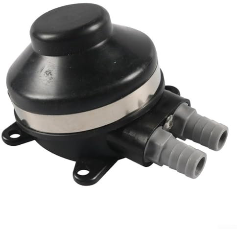 babominimer Pompe à pied manuelle, connexion au tuyau de 1,3 cm, débit maximum 2,2 GPM, convient pour cale de camping-car, camping, bateau