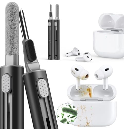 Inesore Multi Cleaning Kit for AirPods & All Earbuds (Black)
