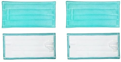Lot De 4 Lingettes Lavables For Aspirateur Vapeur Kobold SP520/SP530/MF520/MF530
