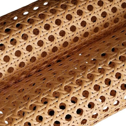 Rollo de ratán de 40 a 55 cm de ancho, 0,6 a 2 m de largo, para reparación de piel, repuesto de ratán para sillas y mesas, Mimbre Rejilla Rollo
